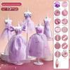 Skirt DIY Doll's Clothes Kit Wear Doll's Dress Material Princess Toy Outfit Kit  Clothing Design