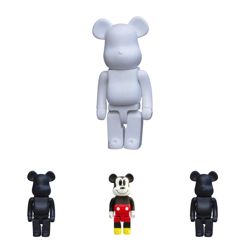 High Quality Bearbrick 400% Action Figure Trendy Pvc Building Block Daredevils Mickey Figure