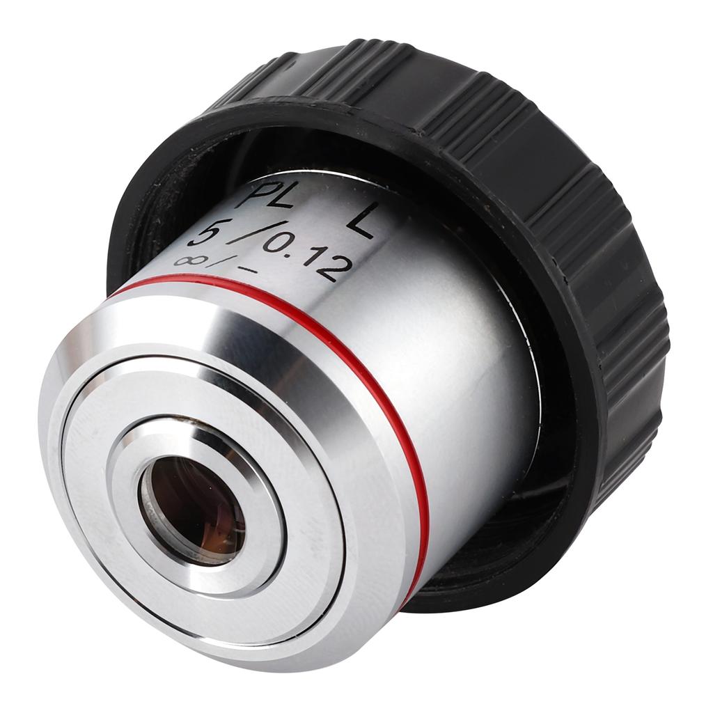 KP-5X PL5X Infinite Working Distance Objective Lens for Metallurgical Microscope 26.1mm