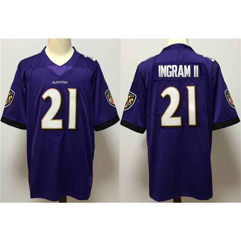 Baltimore Ravens NFL Football Jersey Mens Team Sports Fan Apparel Purple Black White Size S-XXXL