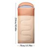 Camping Sleeping Bags For Adults Warm Lightweight Waterproof Camping Gear Adults Cold Weather Sleeping Bag For Holiday Travel