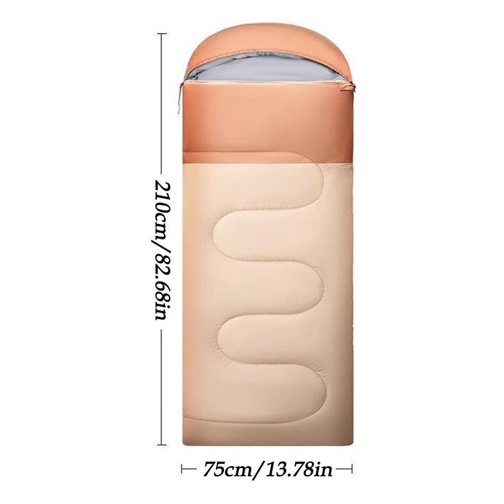 Camping Sleeping Bags For Adults Warm Lightweight Waterproof Camping Gear Adults Cold Weather Sleeping Bag For Holiday Travel