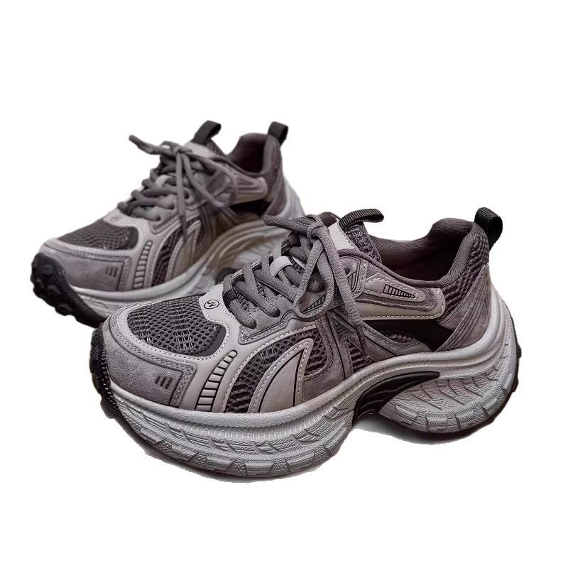 Retro dad shoes spring new shoes platform casual shoes heightening sports shoes tide