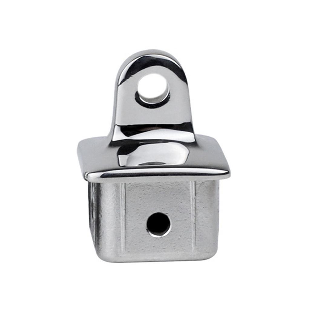 28mm/32mm Sliding Cap Marine Bimini Fitting for Awning Square Tubing Top Eye End Cap Marine Hardware Parts Easy Install