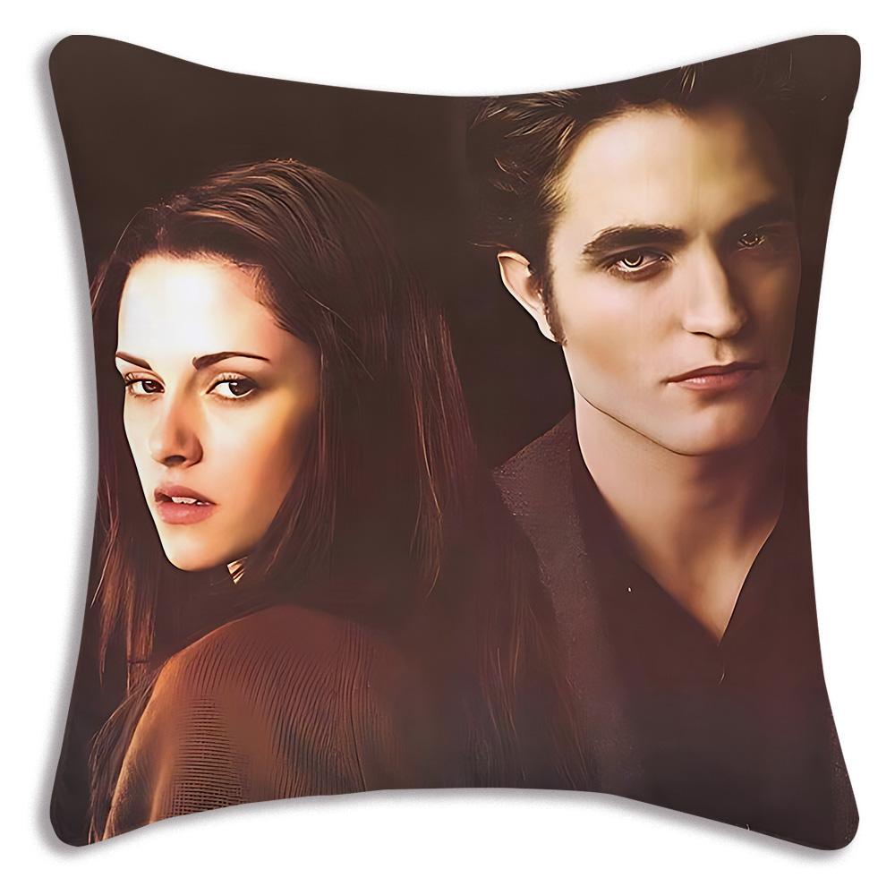 Classic Movie For Twilights Pillow Covers Cartoon Sofa Decorative Home Double-sided Printing Short Plush Cute Cushion Cover