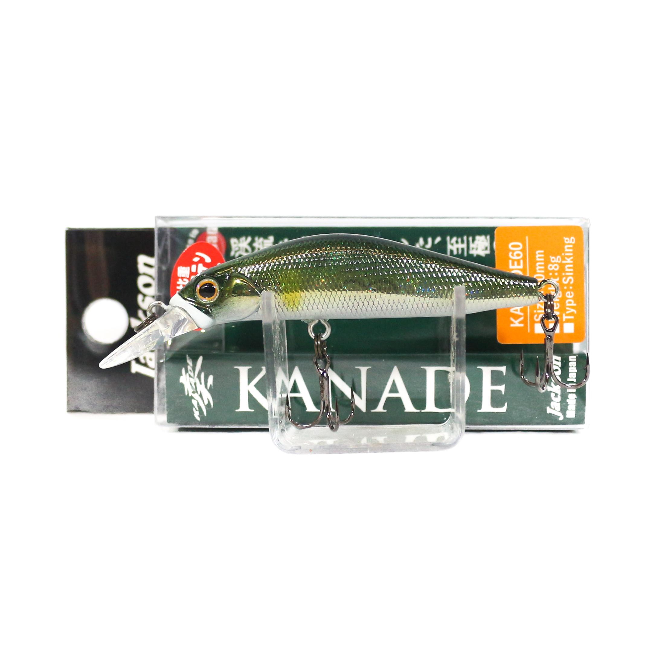 

Тонущая приманка для форели Jackson Kanade 60 мм HAY (6808)