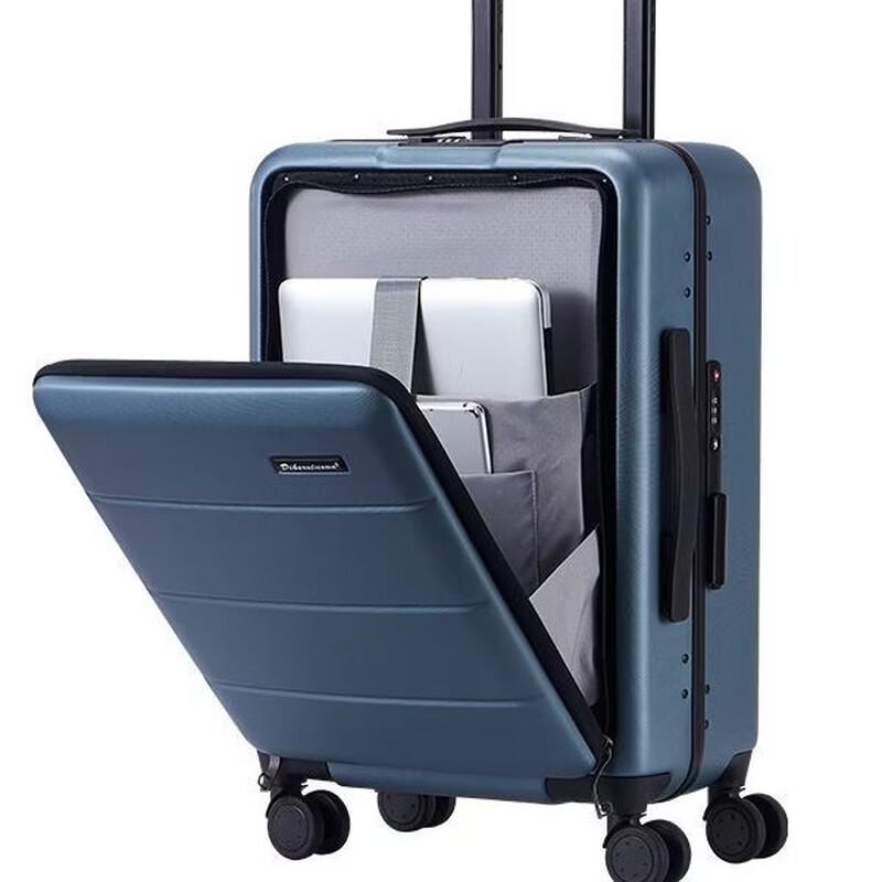 OEING Aluminum Frame Front-Opening Carry-on Luggage