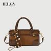 Ladies Messenger Bag Retro Merad Brown Outing Small Bag