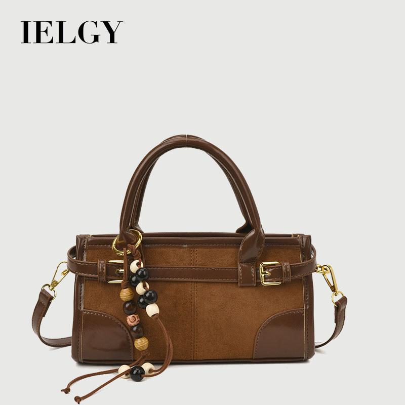 IELGY Ladies Messenger Bag Retro Merad Brown Outing Small Bag