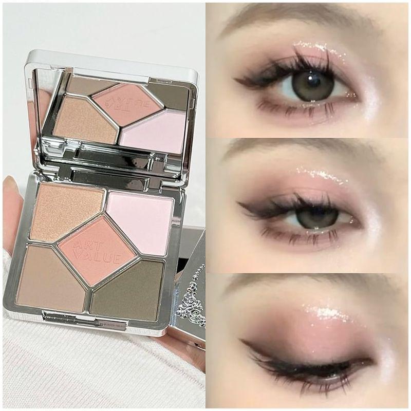 Art Value - Dream Bear 5 Color Eyeshadow Palette - 4 Types