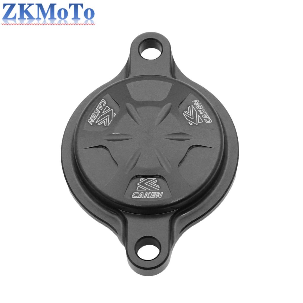 CNC Aluminum Billet Oil Filteer Covers For Yamaha YZ250F YZ450F YZ250FX YZ450FX WR250F WR450F YZ WR 250F 450F 250 450 2014-2021
