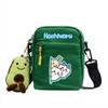 Chiikawa Cartoon Canvas Square Shoulder Bag With Inner Pouch For Casual Outings