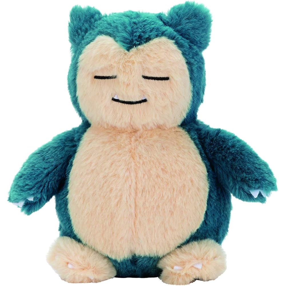 Takaratomy A.R.T.S Pokmon Snorlax Plush Toy 16cm Soft Stuffed Animal S Size