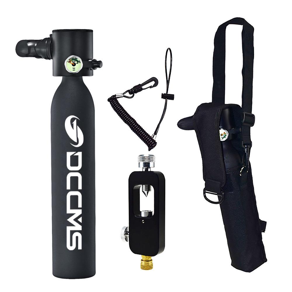 DCCMS 500ML Scuba Diving Cylinder with Regulator - Outdoor Diving Equipment