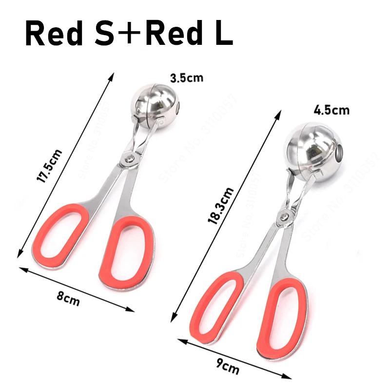 Meatball Maker 304 Stainless Steel Stuffed Meatball Clip DIY Fish Meat Rice Ball Maker Mold Tools Kitchen Convenient Gadgets