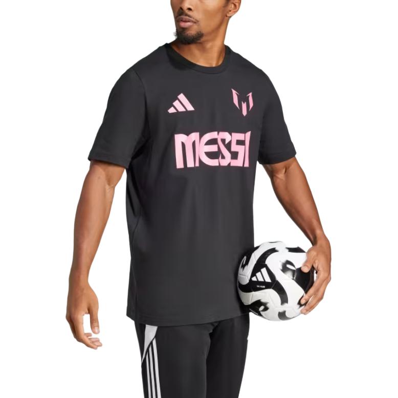 adidas Messi T Shirt Men's Black JM3551
