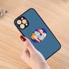 FuturamaEs Cartoon Phone Case Black Matte For IPhone 16ProMax 15 13 12 11 14 Pro Max Mini Plus SE2020 XS Max XR Cover