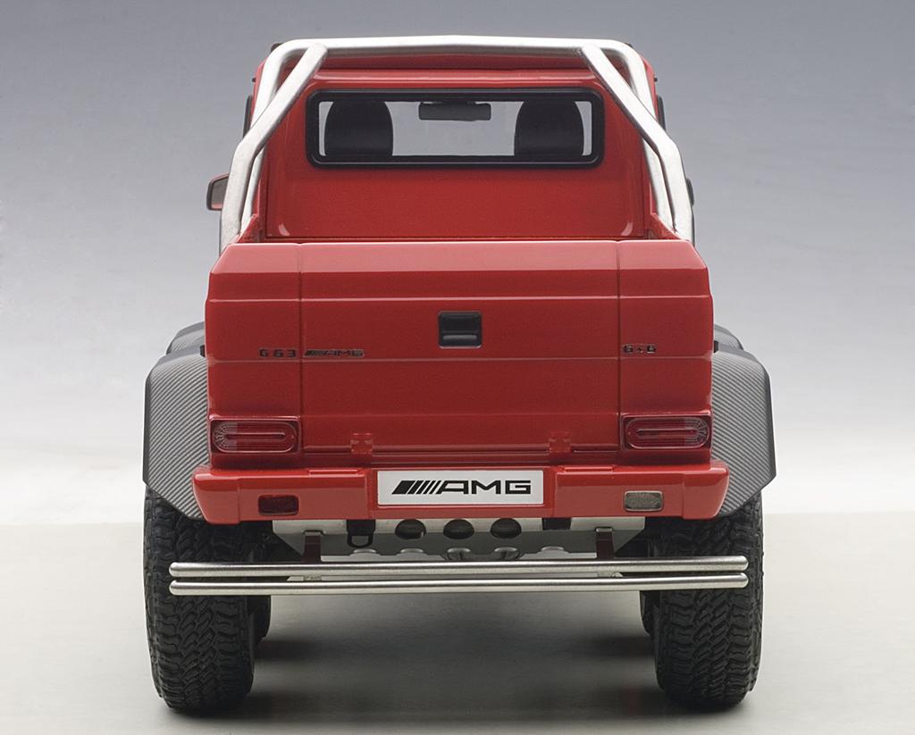 AUTOart 1/18 Scale Mercedes-Benz G63 AMG 6X6 (Red)