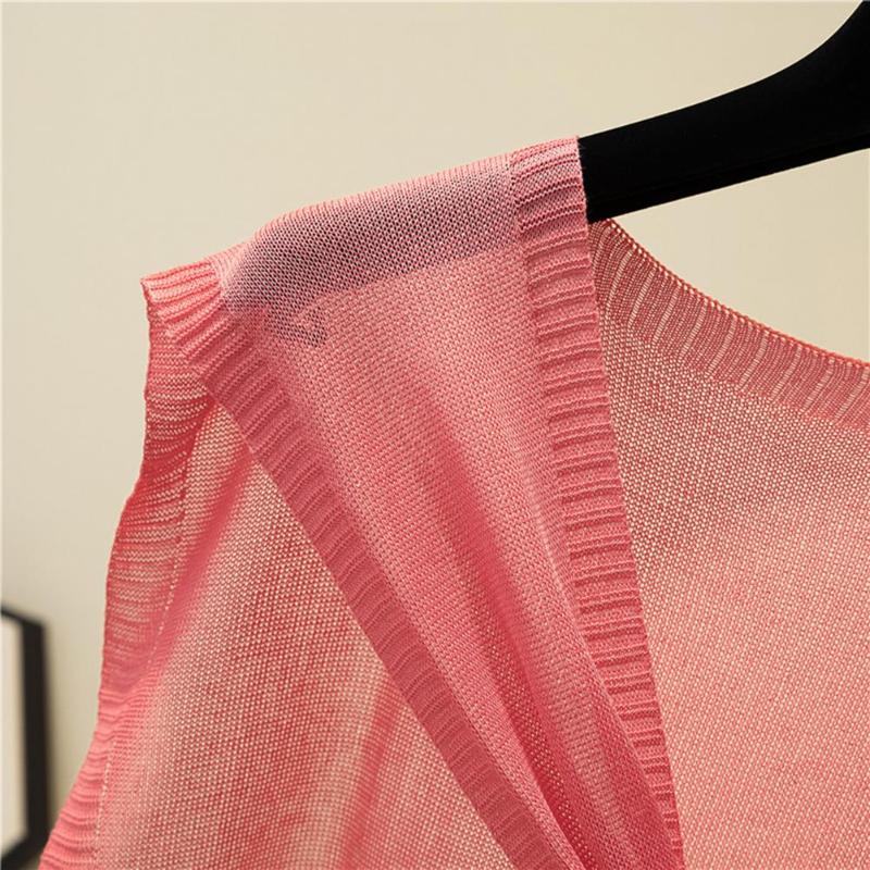 Falešný klopa Populární Ultratenká Perspektivní Klimatizační Šála Prodyšná Letní Pláštěnka