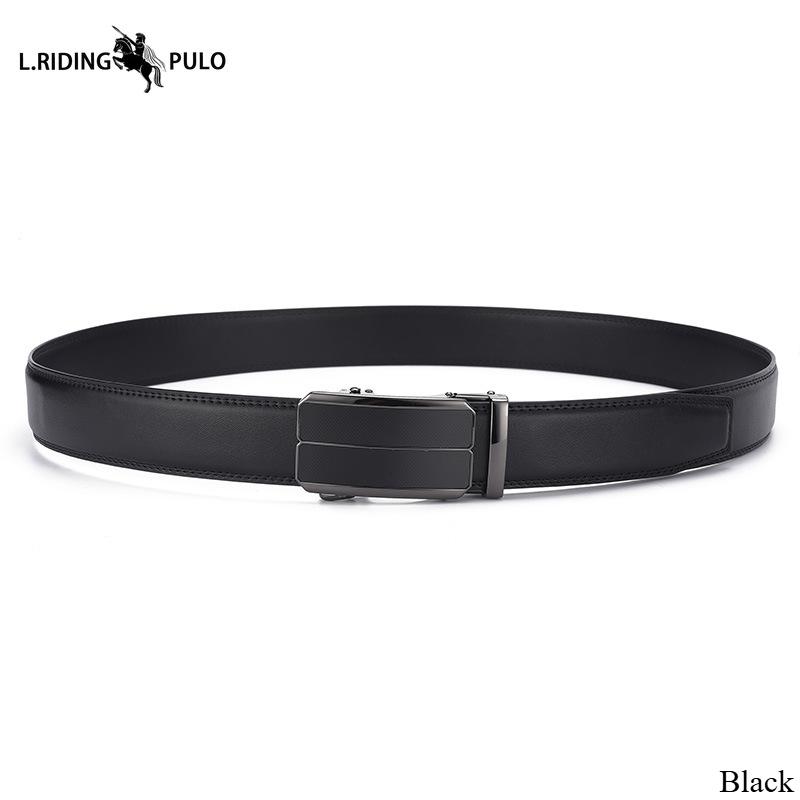 Pánský opasek Automatická spona Pravá kůže Jednoduchý Ležérní Business Univerzální Pánský opasek