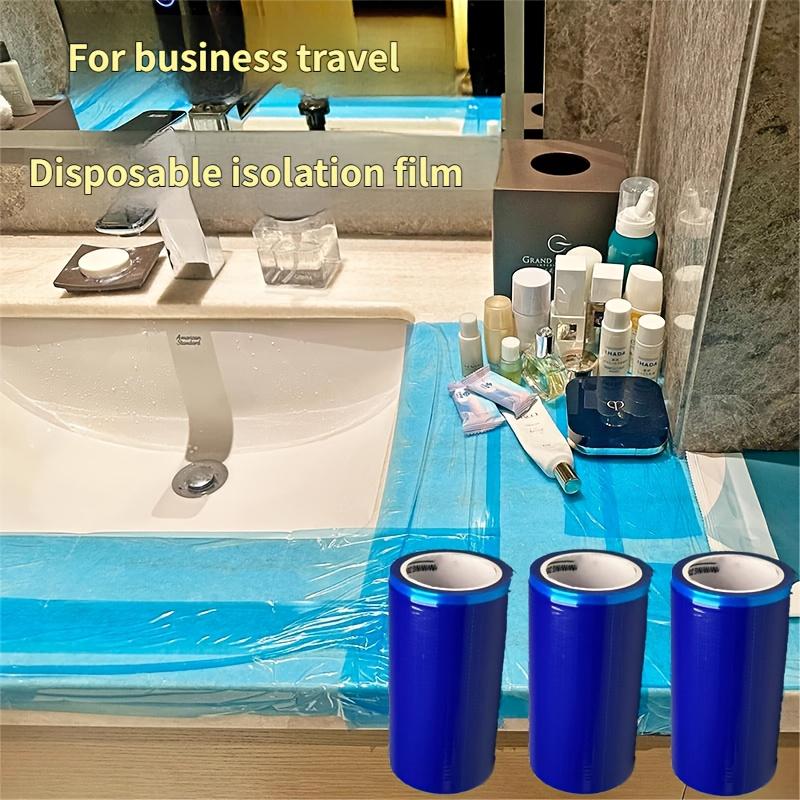 barrier film tape for toilets and bathrooms prevents dirt and stains on door handles and switches without leaving marks