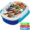 Number One Sentai Gojuger Antibacterial Bento with and Chopsticks Microwave and Dishwasher Trio Stainless Suitable for Kindergarten and Made In Japan