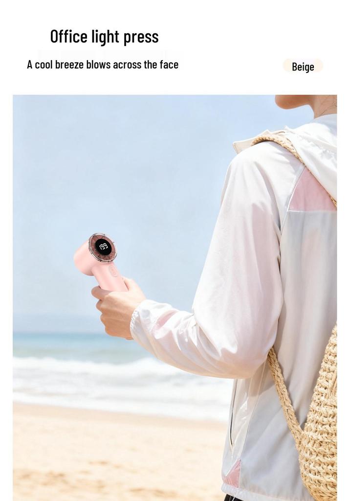 T233 High-Speed Portable USB Fan with Digital Display