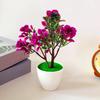 Artificial Potted Plants Fake Flower Bonsai Home Ornaments Desktop Hotel Decor
