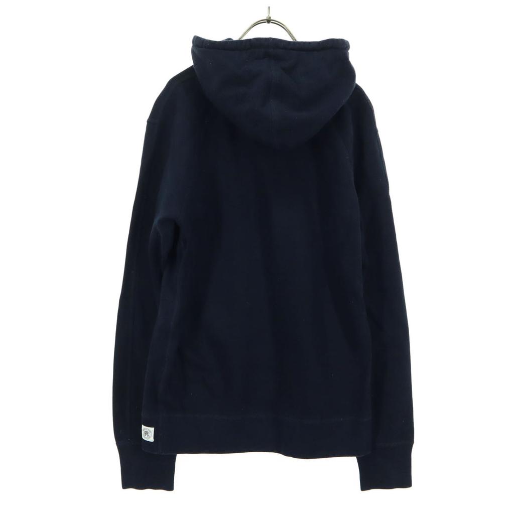 REIGNING CHAMP Made in Canada Einfarbige Langarm-Sweatshirts S Marineblau Herren Gebraucht