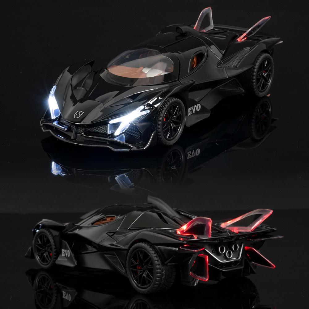 1:32 Apollo EVO Automodell Spielzeug Metall Druckguss Rückzieher Supercars Türen zu öffnen Fahrzeugmodelle Bestes Geschenk