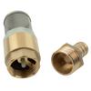 Valvola di ritegno Filtro di aspirazione Valvola di fondo Collegamento tubo 19 25 mm 3/4 pollice 1 pollice Forniture per giardinaggio per esterni