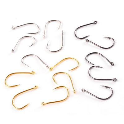 Sea Hook Fish Tackle Pesca Hooks Carbon Steel Fly Fishing Jip Barbed Carp Hooks Single Circle Fishing Hook Fishing Hooks Set