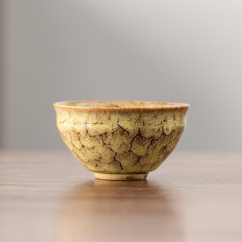 Boutique Kiln-changed Tea Cup Master Teacup Ceramic Kung Fu Tea Set Tea Bowl Set Household Gifts Jianzhan Wuxing Cup
