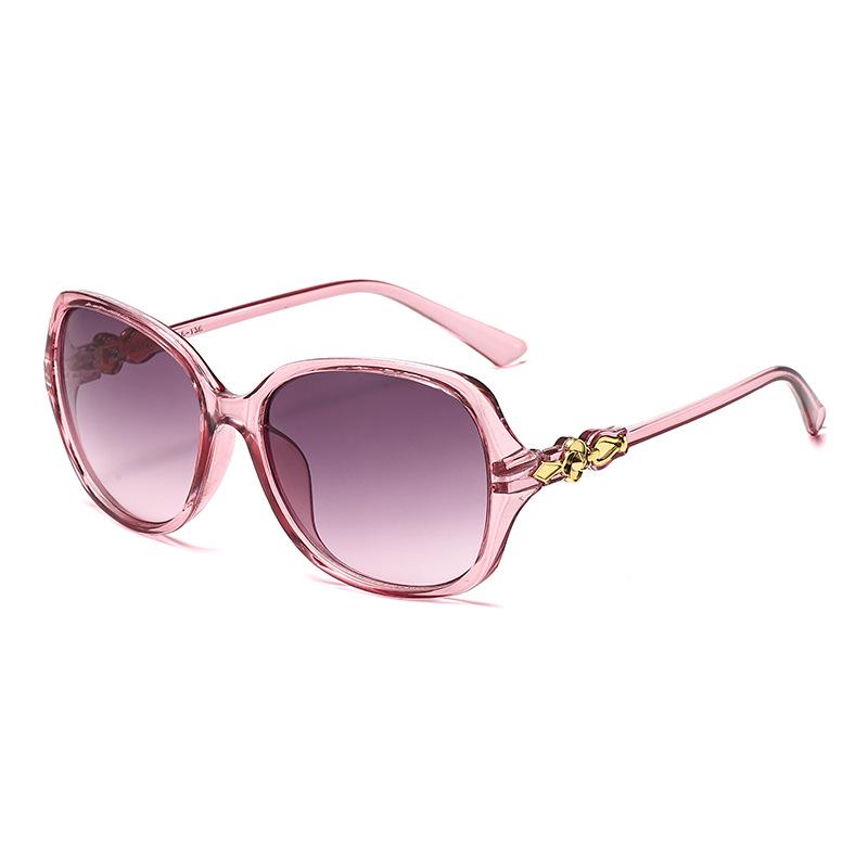 Korean Style Oval Frame Sunglasses for Men & Women 2026 - Fashionable Sun Protection for Driving
