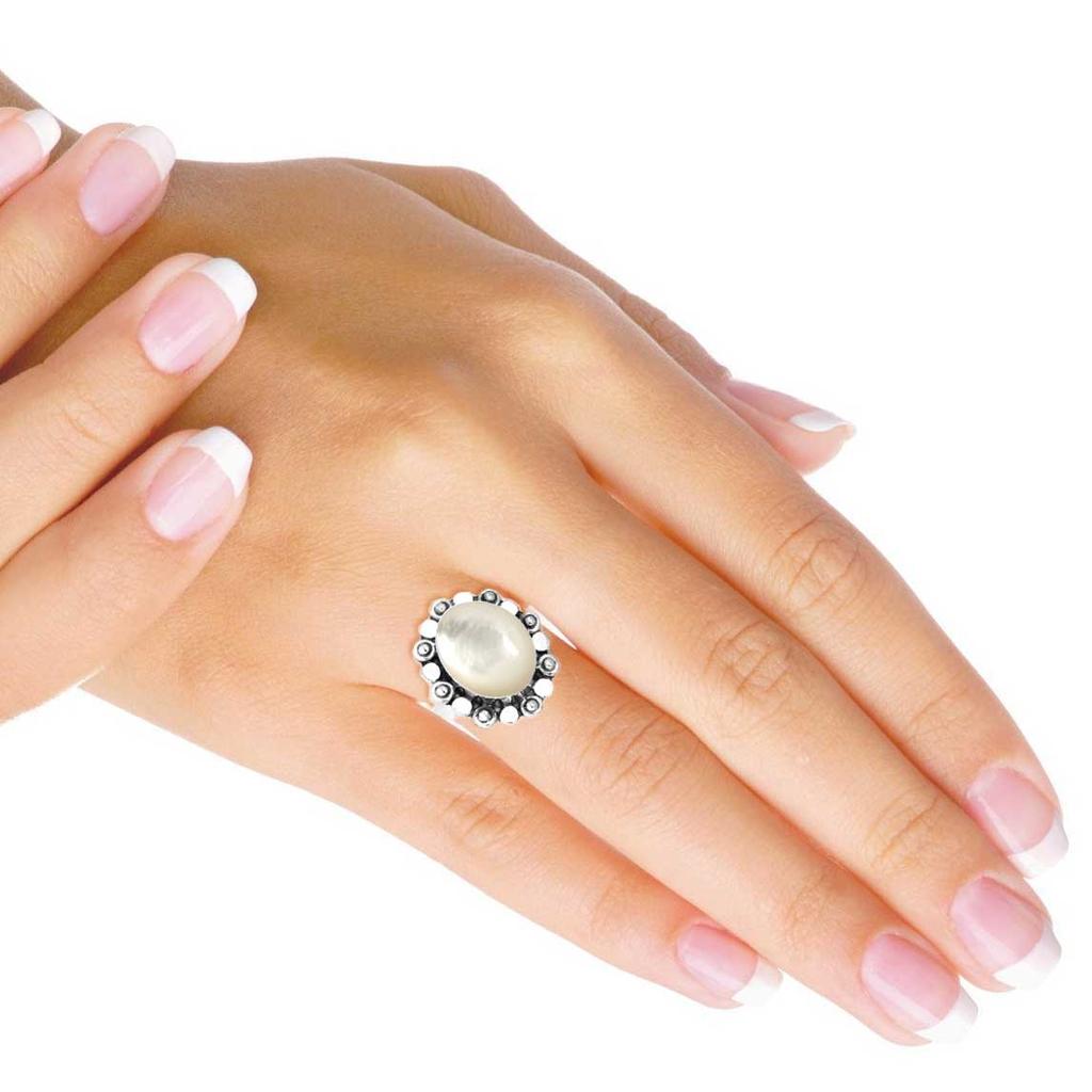 Pierścionek ze srebra próby 925 dla kobiet, biżuteria z kamieni szlachetnych, ręcznie robiona, prezent na Dzień Przyjaźni, niebieski, zielony, fioletowy, miedź, turkus, perła, lapis, masa perłowa, koktajl