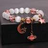 Fashion Ladies Opal Star Moon Stretch Bracelet Jewelry