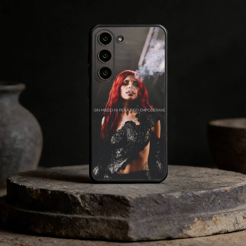 Rapper C-Cazzu Singer Phone Case For Samsung Galaxy A91,80,73,72 ,71,53,52,32 ,31,22,21s,20,Soft Black Case