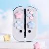 Soft Button Caps Protective Shell ABXY Key Sticker Cute Cross D-pad Cover  Game Accessories
