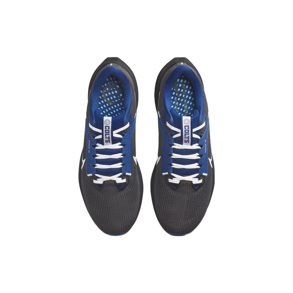 NFL x Nike Air Zoom Pegasus 40 Indianapolis Colts Men Sneakers Black Anthracite Gym-Blue DZ5993-001