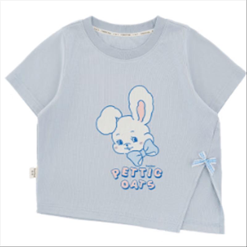 Youyou Girls  Cartoon Short Sleeve T-shirt 150 cm