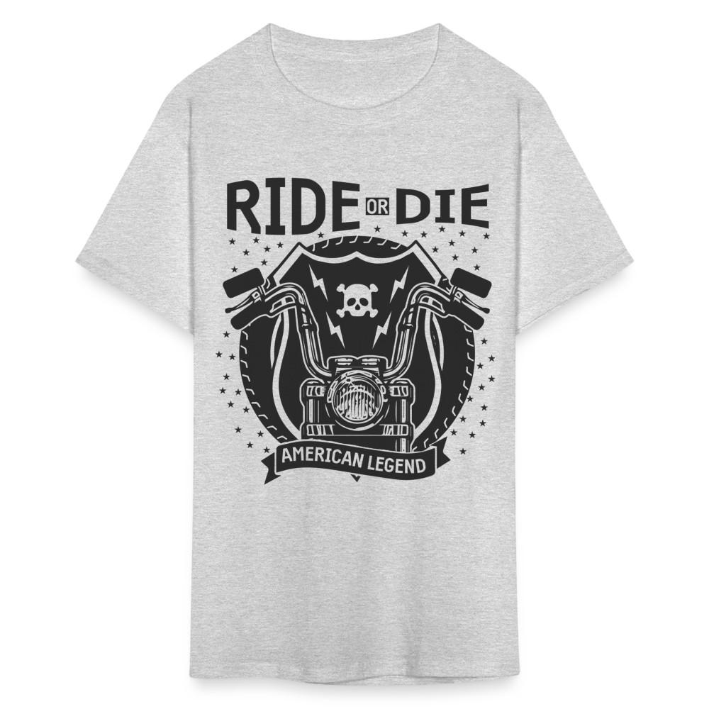 

Ride fast or die shirt Motorbike Gift For Bikers TShirt American Legend T-Shirt S