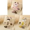 Cute Cartoon Cat Plush Toy With Pp Cotton Filling For Kids And Adults