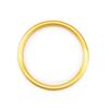 Vietnamesisches Sandgold Erbe Lotus Armband mit Imitation Gold Schlichtem Ring