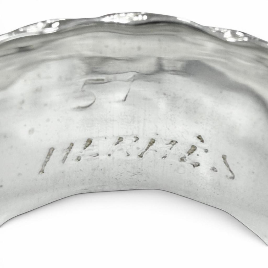 Excellent HERMES Ring ring Diane Silver 925 mens Used