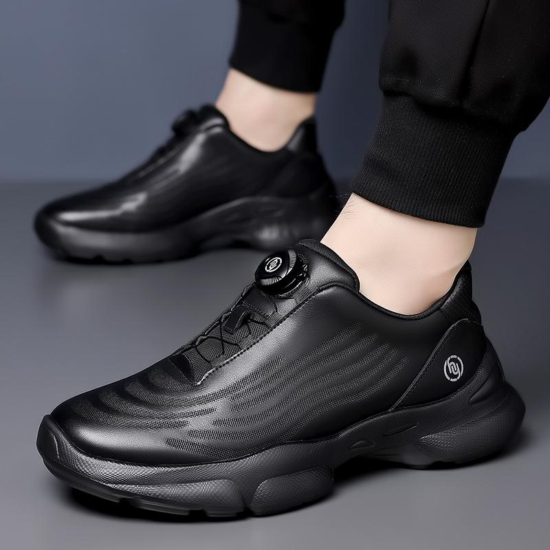 Fashion Non Slip Outdoor Sneakers Lace Up Male Walking Shoes Non-Slip Male Casual Footwear Soft Sneakers Leisure Walk Men's Hiking Shoes