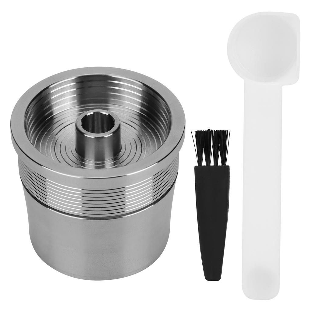 Stainless Steel Reusable Coffee Filter Capsule Set Coffee Maker Parts Fit for Illy Coffee Machine