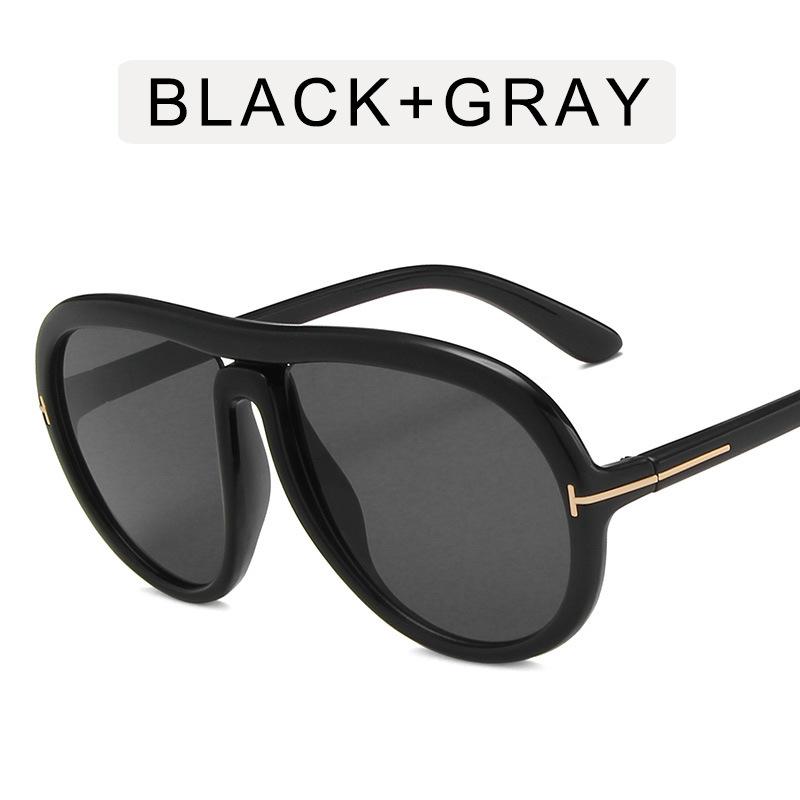 Óculos de Estilo de Moda Europeu Americano para Mulheres Armação Grande Vintage Óculos de Sol Elegantes Mulheres Ao Ar Livre Viagem Óculos de Sol Feminino