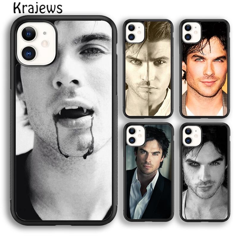 Damon Salvatore The Vampire Diaries Phone Case Cover For iPhone 17 Air 16 15 14 plus 12 13 pro max coque Fundas
