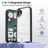 Custodia per Telefono Trasparente Resistente agli Urti in Morbido TPU+PC per Nothing Phone 1 NothingPhone1 CMF Phone 1 G
