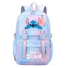 Lilo & Stitch Backpack for Kids Boys Girls, Large Capacity School Bag, Cute Cartoon Daypack, Blue